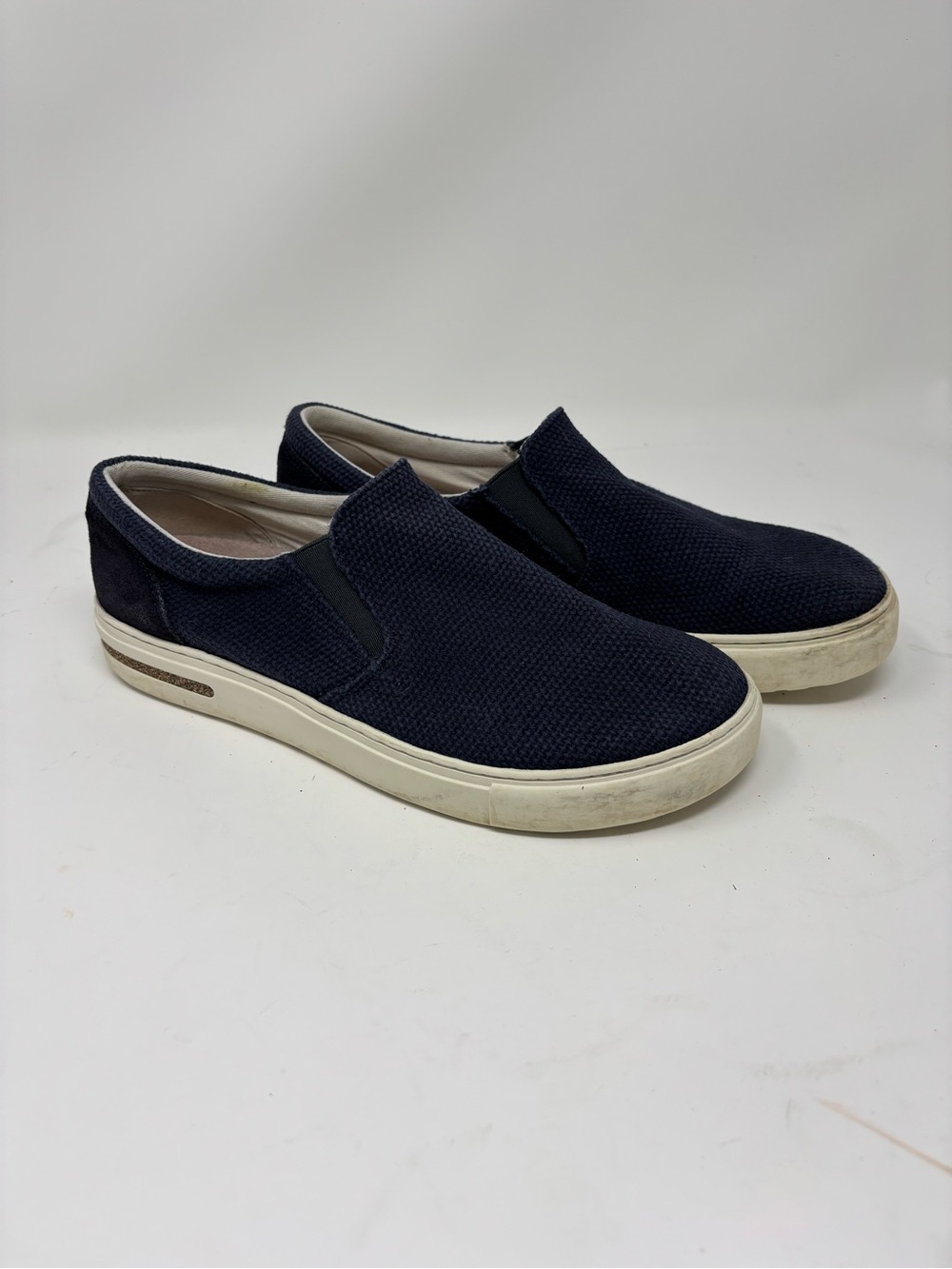 Birkenstock Oswego Slip On Womens 8.5 Midnight Blue Shoes